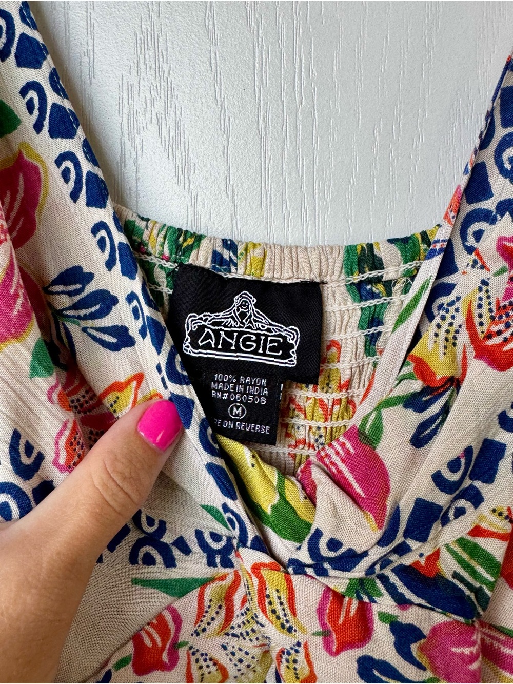 Angie Floral Maxi Dress | Size M | Worn Once | Vacation Ready 🌺 - Picture 3 of 6